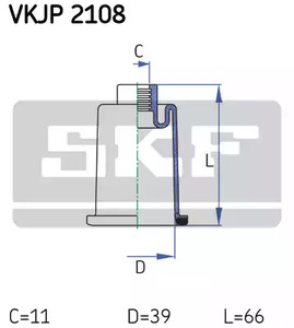 Фото VKJP2108 Комплект пыльника SKF {forloop.counter}}